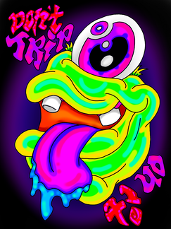 Dont Trip on it - silly alien cyclopes design by artist Become More